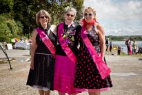Joan Fulton, Trish Walker and Margaret Stockton from Hayle WI at Hayle Celebration Day 2016